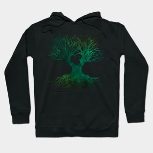 Green Magic Tree Of The World Hoodie